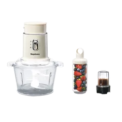 Máy Xay Thịt Đa Năng Nagakawa NAG0823 - 250W, Dung Tích 1,5L, Xay Thịt, Sinh Tố, Đồ Khô, Bóc Tỏi, Bảo Hành 12 Tháng