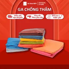 Ga Trải Giường Chống Thấm Poly Hệ Thống Nệm - Vải Polyester Mềm Mại, Ngăn Nước, Bảo Vệ Đệm Khỏe Mạnh, Dễ Dàng Vệ Sinh cho Gia Đình