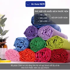 Ga Trải Giường Chống Thấm Poly Hệ Thống Nệm - Vải Polyester Mềm Mại, Ngăn Nước, Bảo Vệ Đệm Khỏe Mạnh, Dễ Dàng Vệ Sinh cho Gia Đình