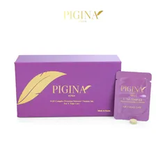 Viên Đặt Phụ Khoa Pigina Premium - Giải Pháp Vệ Sinh Vùng Kín, Cân Bằng pH và Khử Mùi Hiệu Quả, Hộp 18 Viên 500mg