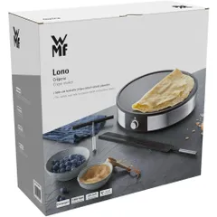 Máy làm bánh crepe WMF Lono Creperie 1600W - Thiết bị làm bánh crepe chống dính 33cm, dễ vệ sinh và sử dụng an toàn cho gia đình
