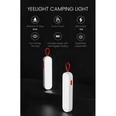 Đèn Cắm Trại XIAOMI Yeelight (YLMJD-0003) - Đèn LED Chống Nước, Công Suất 10W, Thiết Kế Nhỏ Gọn, Pin Sạc Tiện Lợi cho Chuyến Đi Ngoài Trời