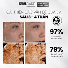 Serum MD CARE VitaC-Arbutin - Serum Dưỡng Sáng Da Chống Lão Hoá 30ml - Giảm Thâm, Đều Màu Da, Kích Thích Collagen