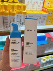 Sữa rửa mặt cho bé ATOPALM hàng nội địa Hàn chai 150ml mãu mới