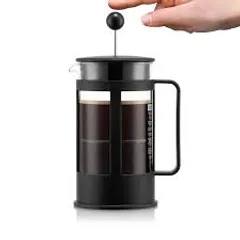 Bình Pha Cà Phê Pháp Bodum Kenya 1784-01, 500ml - Thiết Kế Hiện Đại, Thủy Tinh Borosilicat, Cho Hương Vị Tuyệt Vời