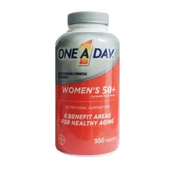 Vitamin Tổng Hợp One A Day Cho Phụ Nữ Trên 50 Tuổi, 300 Viên - Tăng Cường Đề Kháng, Hỗ Trợ Xương Khớp, Đẹp Da, Cung Cấp Năng Lượng