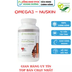 Dầu cá nhuyễn thể OMEGA3 NUSKIN CHÍNH HÃNG - Hỗ trợ sức khỏe tim mạch, thần kinh, não bộ, Mắt - Tăng cường trí nhớ, chống mỡ máu