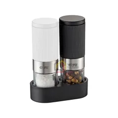 Bộ Cối Xay Muối và Tiêu GEFU TUSOME - Thiết Kế Thời Trang, Có Thể Điều Chỉnh Độ Nhám, Made in Germany