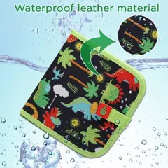 Sách Vẽ Tự Xoá Chất Liệu Vải Cao Cấp Kèm 6 Bút Phấn Giáo Dục Sáng Tạo Cho Trẻ Em - Kích Thước 22x20cm