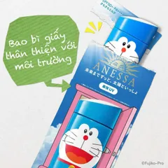 Kem Chống Nắng Anessa Doremon Phiên Bản Giới Hạn 60ml - Chống UV SPF50+ PA++++, Dưỡng Da Nhanh, Hàng Nhật Chất Lượng