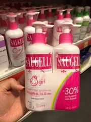 Dung dịch vệ sinh Saugella girl cho bé từ 3 tuổi