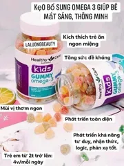 Kẹo dẻo Gummy Omega 3 Úc Healthy Care - 250 viên 203668