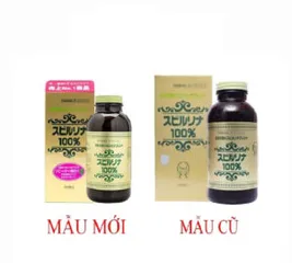 Tảo xoắn Spirulina Nhật Bản 2200 viên - Hỗ trợ sức khỏe, tăng cường đề kháng cho trẻ em và người lớn, thực phẩm chức năng tự nhiên