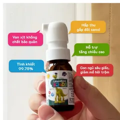 Xịt LineaBon K2+D3 Tăng Chiều Cao Cho Trẻ - Bổ Sung Vitamin D3, K2 Hỗ Trợ Hấp Thu Canxi - Hộp 10ml