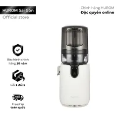 Máy Ép Chậm Hurom E50ST - Máy Ép Trái Cây Cao Cấp, Thiết Kế Thông Minh, Năng Suất Cao, Giữ Hương Vị Tươi Nguyên Chất, Màu Trắng