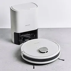 Robot Hút Bụi Lau Nhà Everybot Q3 Plus - Công Nghệ Hút Tuyệt Đối 3000Pa, Lau Đa Chế Độ, Tự Động Tìm Trạm Sạc
