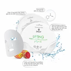 Combo 5 Mặt Nạ Daliv Nâng Cơ Vitamin A - Chống Lão Hóa, Dưỡng Da Mềm Mịn 30g, Hỗ Trợ Trẻ Hóa Da, Duy Trì Độ Ẩm
