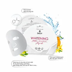 Combo 10 Mặt nạ Daliv Vitamin C Trắng Da - Dưỡng Ẩm & Sáng Da Chất Lượng Cao 30g - Chiết Xuất Thiên Nhiên Jeju