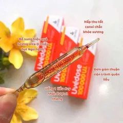 VITAMIN D3 Uvedose 100.000IU LIỀU CAO CỦA PHÁP DÙNG CHO TRẺ TỪ 18M 1 ống