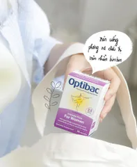 Viên uống Optibac tím bổ sung lợi khuẩn hỗ trợ sức khỏe nữ giới (30 viên)