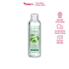 Nước Hoa Hồng Orjena Chiết Xuất Rau Má 250ML - Toner Duy Trì Độ Ẩm, Làm Dịu Da và Điều Tiết Bã Nhờn Cho Da Hỗn Hợp Thiên Dầu
