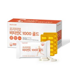 Vitamin C 1000 Gold - Thực Phẩm Chức Năng Hỗ Trợ Sáng Da, Chống Oxy Hóa, 150 Viên, Nutri D-Day
