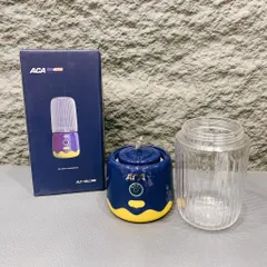 Máy Xay Sinh Tố Cầm Tay ACA ALY-30LL38D - Thiết Kế Nhỏ Gọn, Công Suất 35W, Pin Sạc USB - Trợ Thủ Đắc Lực Cho Mọi Chuyến Đi
