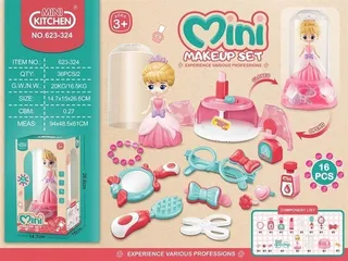 Đồ Chơi Nhập Vai Trang Điểm Cho Bé Gái - Bộ Phụ Kiện Làm Đẹp Sáng Tạo - Phát Triển Kỹ Năng Xã Hội và Tưởng Tượng