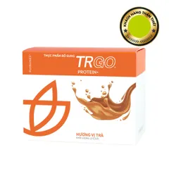 Thực phẩm bổ sung Protein TRGO Nuskin 15 gói/hộp - Whey Protein vị trà sữa, hỗ trợ phục hồi cơ bắp, dinh dưỡng tiện lợi cho người tập luyện