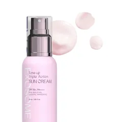 Kem chống nắng Verdi Exosome Tone Up Triple Action 50ml - Bảo vệ da chống UVA/UVB, Làm sáng và Dưỡng ẩm da tự nhiên