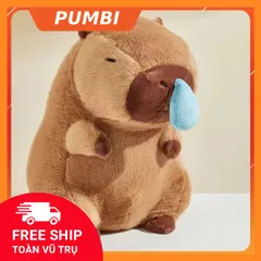 Gấu Bông Chuột Lang Nước Capybara Mềm Mịn