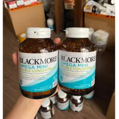Dầu cá không mùi Blackmore Fish Oil 1000 Odourless ( 200 viên ), hàng mới date xa