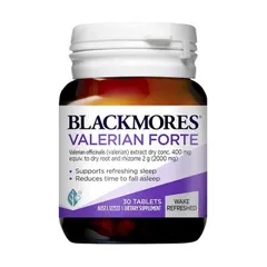Viên uống hỗ trợ giấc ngủ Blackmores Valerian Forte 2000mg Úc, 30v