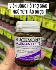 Viên uống hỗ trợ giấc ngủ Blackmores Valerian Forte 2000mg Úc, 30v