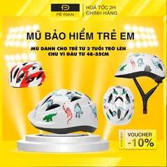 Mũ Bảo Hiểm Thể Thao Trẻ Em Dùng Cho Xe Đạp Xe Máy Pa Tin PÊ ĐAN SHOP