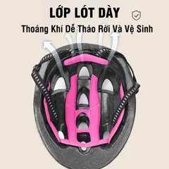 Mũ Bảo Hiểm Thể Thao Trẻ Em Dùng Cho Xe Đạp Xe Máy Pa Tin PÊ ĐAN SHOP