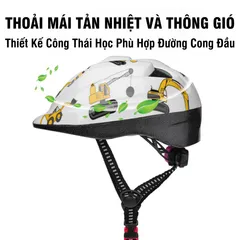 Mũ Bảo Hiểm Thể Thao Trẻ Em Dùng Cho Xe Đạp Xe Máy Pa Tin PÊ ĐAN SHOP