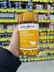 VIÊN UỐNG NHAU THAI CỪU HEALTHY CARE SHEEP PLACENTA 5000MG 100 VIÊN