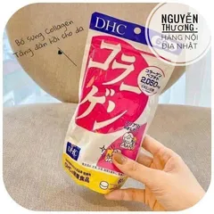 Viên uống DHC Collagen Nhật Bản 60 ngày - Giúp cải thiện da và sức khỏe, giữ gìn nét đẹp và thanh xuân tự nhiên