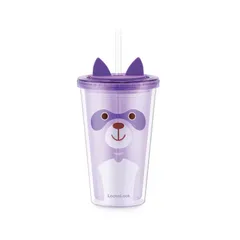 Ly nhựa 2 lớp Animal LocknLock Double Wall Cold Cup 520ml HAP511 - HAP512