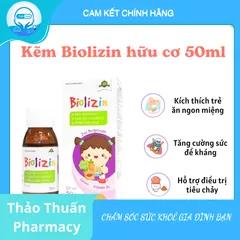 Kẽm Biolizin Amin 50ml cho bé trên 3 tháng tuổi