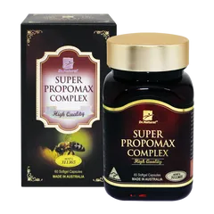 Viên Uống Keo Ong Úc Super Propomax Complex 60 Viên - Tăng Cường Miễn Dịch và Sức Khỏe từ Propolis, Maca và Vitamin D