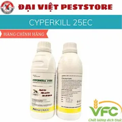 Chế Phẩm Diệt Muỗi CYPERKILL 25EC - Hiệu Quả Cao, Thân Thiện Với Môi Trường, An Toàn Cho Gia Đình, Dễ Dàng Sử Dụng, Chai 1 Lít