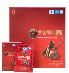 Nước Hồng Sâm Nhung Hươu LInh Chi Q Plus - Hộp 30 Gói 50ml - Tăng Cường Sức Khỏe, Bồi Bổ Cơ Thể, Hỗ Trợ Miễn Dịch