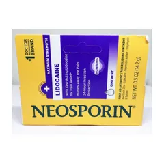 Kem mỡ kháng viêm, xoa dịu nhanh Neosporin Lidocaine Ointment
