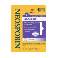 Kem mỡ kháng viêm, xoa dịu nhanh Neosporin Lidocaine Ointment