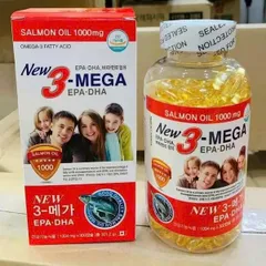 Dầu cá Omega 3 Hàn Quốc - New 3 Mega EPA DHA 300 viên 207112