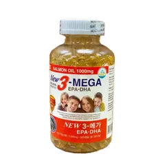 Dầu cá Omega 3 Hàn Quốc - New 3 Mega EPA DHA 300 viên 207112