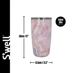 Cốc Giữ Nhiệt S’well Geode Rose Kèm Nắp, 530ml