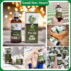 Tinh Dầu Tràm Huế Hồng Tâm Nguyên Chất 100ml - Giữ ấm, Đuổi Muỗi, Thơm Phòng Tự Nhiên Chất Lượng Cao